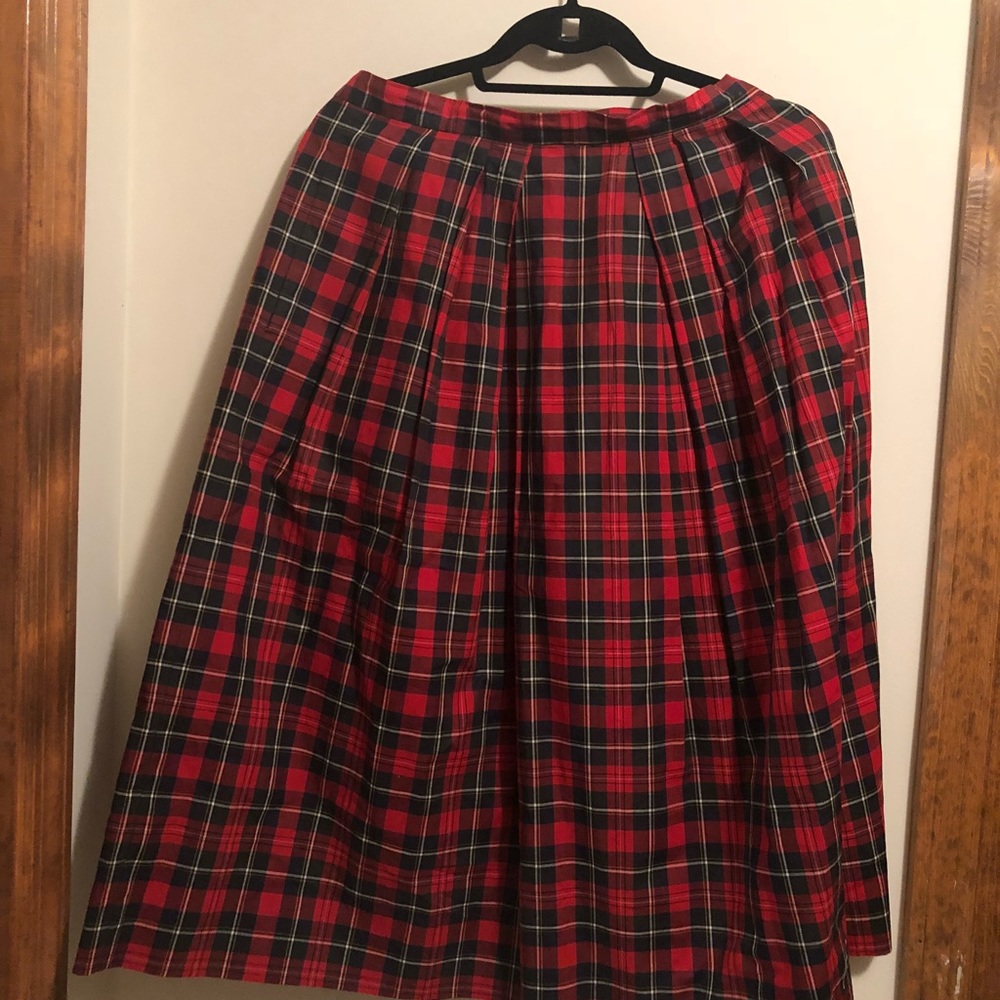 Plaid skirt